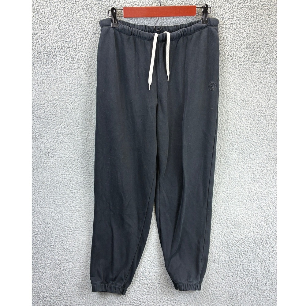 Vuori Restore French Terry Jogger Sweatpants Womens M Black Athleisure Cozy